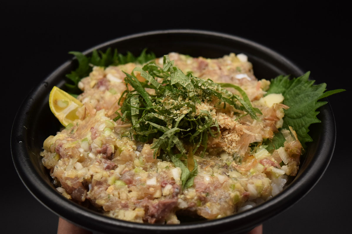 鯵のなめろう丼