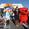 チーバくんといすみんと吉永アユリさんが遊びに来てくれました！